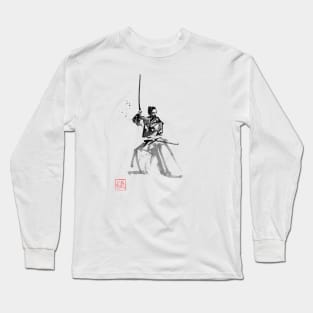 samurai en garde 03 Long Sleeve T-Shirt